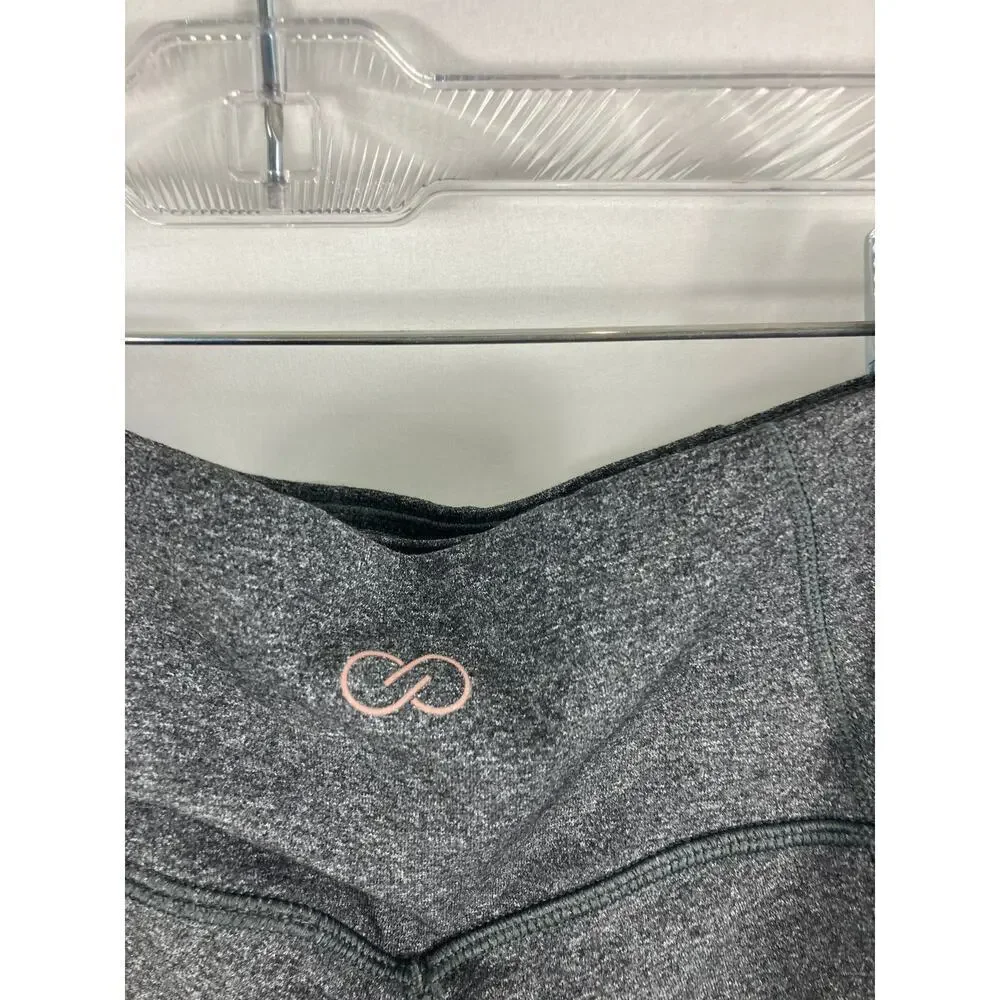 NWT Calia Essential High Rise Bermuda Biker Shorts Grey Size Small